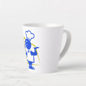 シェフ カフェラテマグ (右アングル)