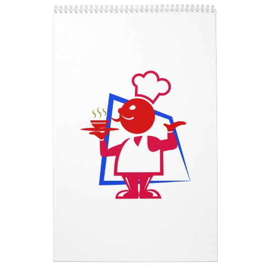 シェフ カレンダー (カバー)
