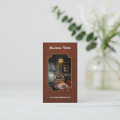 シェフ – キッチン – 1908キッチン 名刺 (スタンド正面)