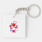 シェフ キーホルダー (裏面)