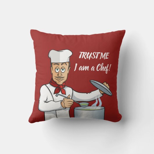 シェフ クッション (裏面)