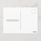 シェフ・グラウンドホッグ ポストカード (裏面)