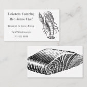 シェフ&ケータリング名刺 名刺 (正面/裏面)