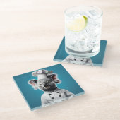 シェフ・コアラ ガラスコースター (アングル)