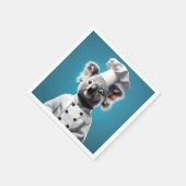 シェフ・コアラ スタンダードカクテルナプキン (角)