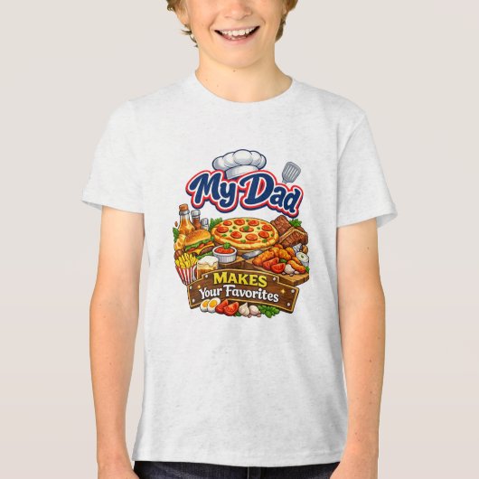 シェフ / コック トライブレンドTシャツ (正面)