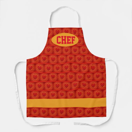 シェフ・コラゾン エプロン (正面)