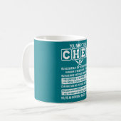 シェフ コーヒーマグカップ (正面左)