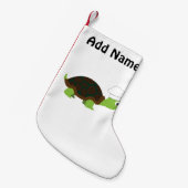 シェフ・タートル スモールクリスマスストッキング (正面 (吊り時))