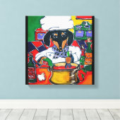 シェフ・ダシュント キャンバスプリント (インサイチュ (ウッドフロア))