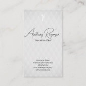 シェフ |ディナーウェアロゴ 名刺 (裏面)