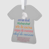 シェフ・デ・キュイジーヌ オーナメント (正面)