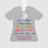 シェフ・デ・キュイジーヌ オーナメント (正面)