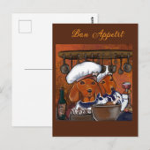 シェフ・ドキシース ポストカード (正面/裏面)