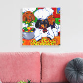 シェフ・ドキシー キャンバスプリント (インサイチュ (リビング))