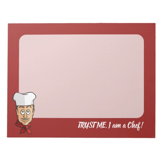 シェフ ノートパッド (正面)