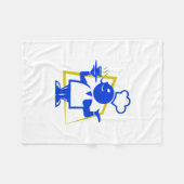 シェフ フリースブランケット (正面(横))