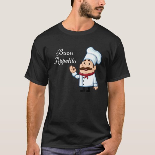 シェフ・ブオン・アペティート Tシャツ (正面)