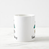 シェフ/ベーカー・ガール・イン・エプロン料理 コーヒーマグカップ (中央)