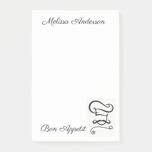 シェフ ポストイット (正面)