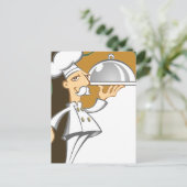 シェフ ポストカード (スタンド正面)