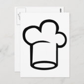 シェフ ポストカード (正面/裏面)