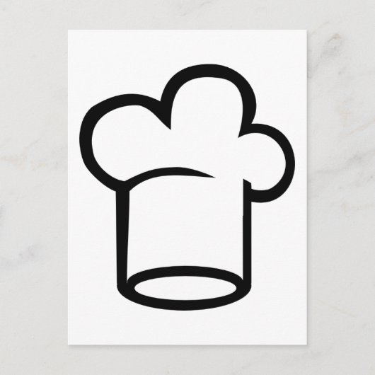 シェフ ポストカード (正面)