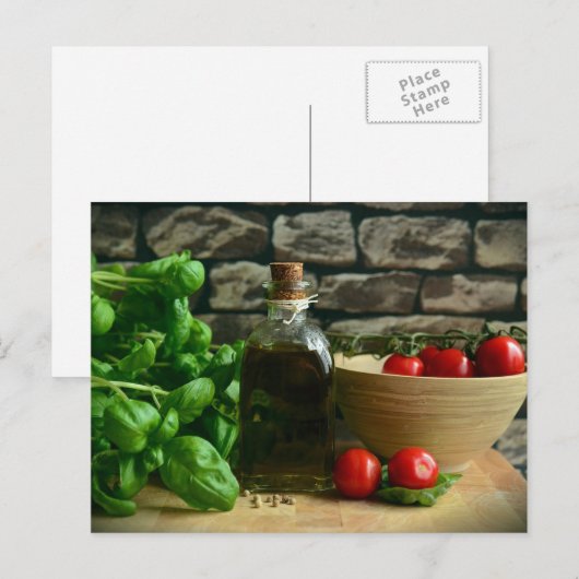 シェフ ポストカード (正面/裏面)