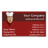 シェフ マグネット名刺 (正面)