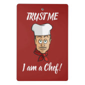 シェフ ミニクリップボード (裏面)