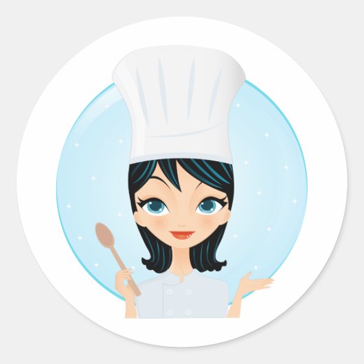 シェフ ラウンドシール (正面)