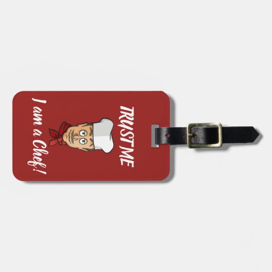 シェフ ラゲッジタグ (正面横)