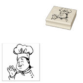 シェフ ラバースタンプ (押印)