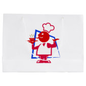 シェフ ラージペーパーバッグ (裏面)