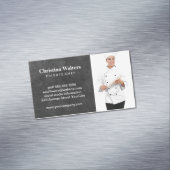 シェフ |レストランマネージャー |ケータリング マグネット名刺 (インサイチュ)