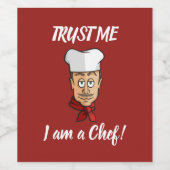 シェフ ワインラベル (シングルラベル)