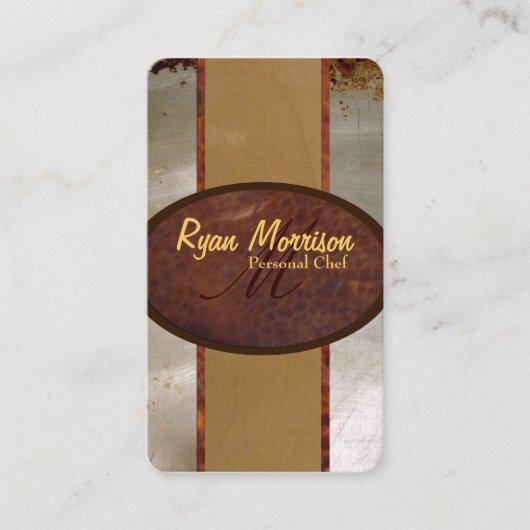 シェフ 名刺 (正面)