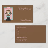 シェフ 名刺 (正面/裏面)