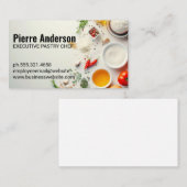 シェフ | 料理の香辛料とハーブ ロイヤリティカード (正面/裏面)