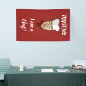 シェフ 横断幕 (トレードショー)