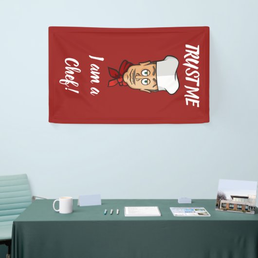 シェフ 横断幕 (トレードショー)