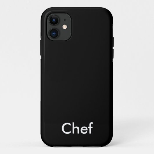 シェフ Case-Mate iPhoneケース (裏面)