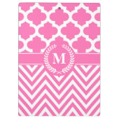 シェブロンとクローバー クリップボード (裏面)