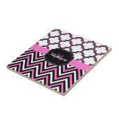 シェブロンとクローバー タイル (側面)