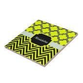 シェブロンとクローバー タイル (側面)