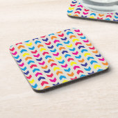 シェブロンのアステカなカラフル コースター (左側)