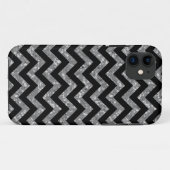 シェブロンのグリッターの一見のiPhone 5の堅いXtremeの場合 Case-Mate iPhoneケース (裏面(横))