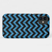 シェブロンのグリッターの一見のiPhone 5の堅いXtremeの場合 Case-Mate iPhoneケース (裏面(横))