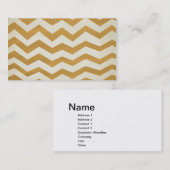 シェブロンの名刺 名刺 (正面/裏面)