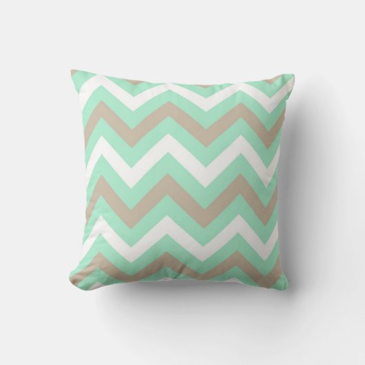 シェブロンの真新しい装飾用クッション クッション (正面)
